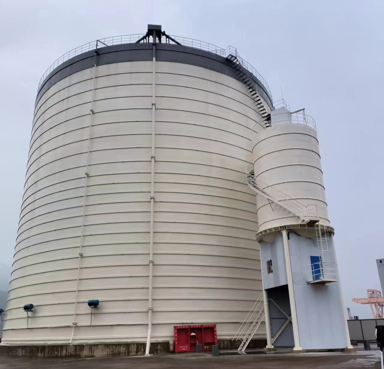 津南10万吨水泥钢板库